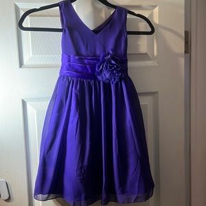 Dark purple girls dress. NWT